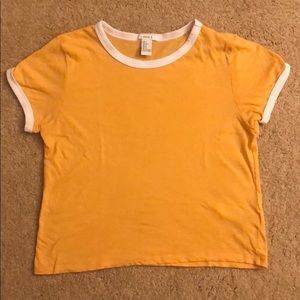 Cute Forever 21 Yellow Top